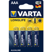 VARTA Pile alcaline Longlife, Micro (AAA/LR03)