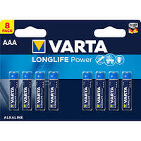 VARTA Pile alcaline Longlife Power, Micro (AAA/LR03)