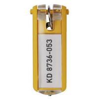 DURABLE Porte-clés KEY CLIP, jaune