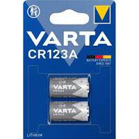 VARTA Pile photo 'Lithium', CR123A, 3,0 volts, blister de 2