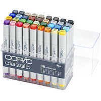 COPIC Marqueur classic, set de base de 36 pièces