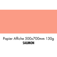 folia Papier de couleur, (L)500 x (H)700 mm, saumon