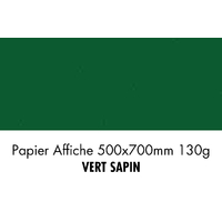 folia Papier de couleur, (L)500 x (H)700 mm, vert sapin