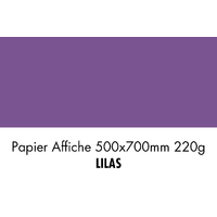 folia Carton de couleur, (L)500 x (H)700 mm, lilas