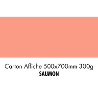 folia Carton de bricolage, (L)500 x (H)700 mm, saumon