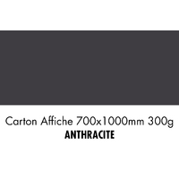 folia Carton de bricolage, (L)1.000 x (H)700 mm, anthracite