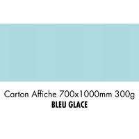 folia Carton de bricolage, (L)1.000 x (H)700 mm, bleu