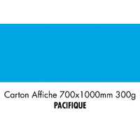 folia Carton de bricolage, (L)1.000 x (H)700 mm, pacifique