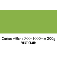 folia Carton de bricolage, (L)1.000 x (H)700 mm, vert clair