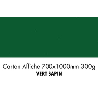 folia Carton de bricolage, (L)1.000 x (H)700 mm, vert sapin