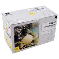 Jamasia Guirlande lumineuse LED, 400 ampoules, IP 44, vert