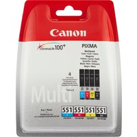 CART.CANON CLI-551 PACK       BK+Y+C+M                      6509B009