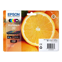 CART.EPSON 33 T33374  PACK    BK+PBK+C+M+Y