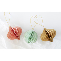 folia Boule alvéolée SWEET, set de 3 boules