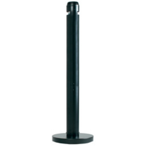 Rubbermaid Cendrier sur base Smockers' Pole, rond, noir