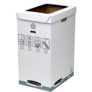 Fellowes BANKERS BOX SYSTEM Collecteur de recyclage, blanc