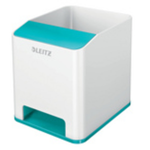 LEITZ Pot à crayons Sound WOW Duo Colour, menthe