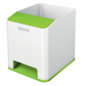 LEITZ Pot à crayons Sound WOW Duo Colour, vert