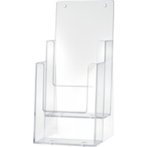 helit Porte-brochures de table 'the helpdesk', transparent