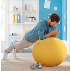 LEITZ Ballon d'assise Ergo Cosy, diamètre: 650 mm, jaune