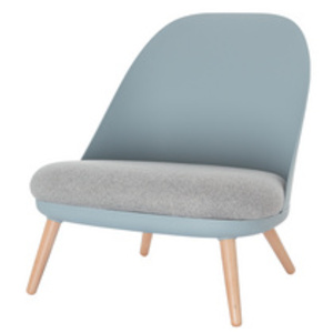 PAPERFLOW Fauteuil visiteur COCOON, gris