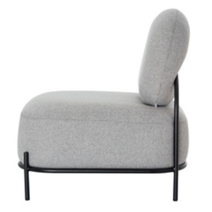 PAPERFLOW Fauteuil visiteur ADMIRAAL, gris