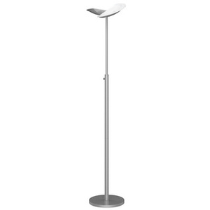 UNiLUX Lampadaire à LED ZELUX, argent