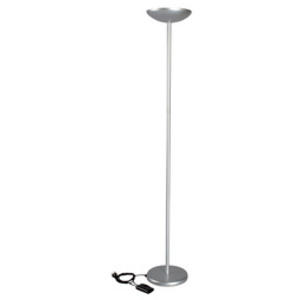 MAUL Lampadaire halogène MAULsky, dimmable, argent