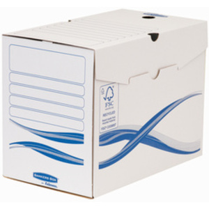 Fellowes Boîte d'archives BANKERS BOX Basic, (L)200 mm, bleu