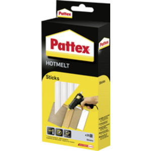 Pattex Cartouche pour collage à chaud HOT STICKS, rond,