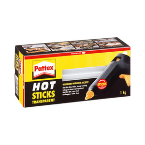 Pattex Cartouche pour collage à chaud HOT STICKS, rond