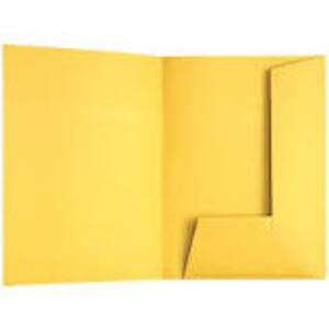 Esselte Sous-dossiers, format A4, en carton, 160g/m2, jaune