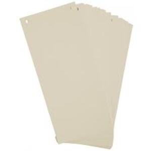 EXACOMPTA Fiches intercalaires, 105 x 240 mm, chamois