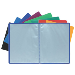 EXACOMPTA Protège-documents, A4, PP, 40 pochettes, bleu