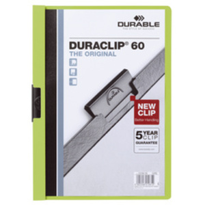 DURABLE DURACLIP ORIGINAL 60 Chemises à pince, A4, bleu