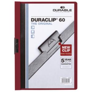 DURABLE DURACLIP ORIGINAL 60 Chemises à pince, A4, bleu