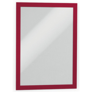 DURABLE Cadre d'affichage magnétique DURAFRAME, A4, rouge