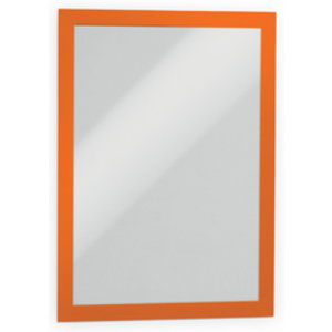 DURABLE Cadre d'affichage magnétique DURAFRAME, A4, orange