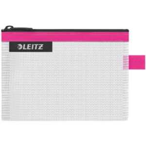 LEITZ Pochette à fermeture zip WOW Traveller, M, fuchsia