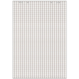 LANDRE bloc paperboard, 20 feuilles, quadrillé, 650 x 980 mm