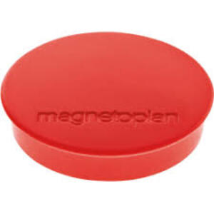 magnetoplan Discofix aimant rond 'standard', rouge