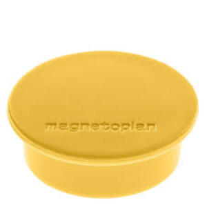 magnetoplan Discofix aimant rond 'color', jaune