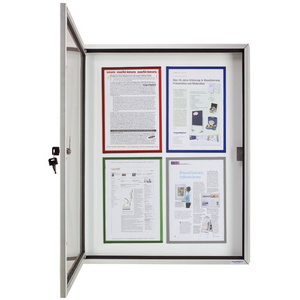 magnetoplan vitrine d'affichage CC, 4 x format A4, pour