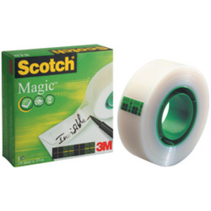 3M Scotch Ruban adhésif Magic 810, 19 mm x 33 m, invisible