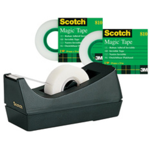 3M Scotch Dévidoir de bureau C38, ruban adhésif Clear incl.