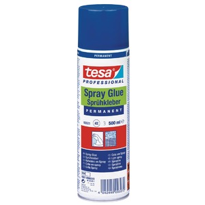 tesa Colle en spray PERMANENT, 500 ml, couleur: beige