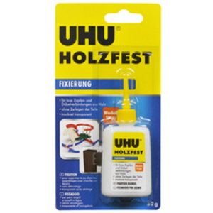 UHU Fixation du bois holzfest, flacon de 52 g