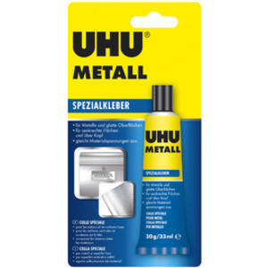 UHU Colle de contact METALL, tube de 30 g, colle de contact