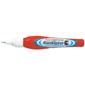 Pentel Stylo correcteur liquide fin ZLE53-W, contenu: 7 ml