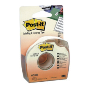 Post-it Ruban de masquage et de marquage, 25,4 mm x 17,7 m